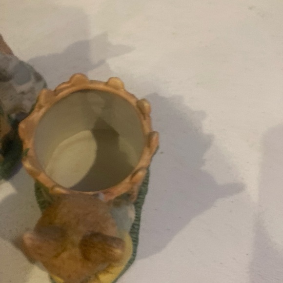 Set of 2 bunny planter, candy dish, trinket, etc… - Picture 12 of 12